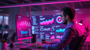 Dashboard de People Analytics com gráficos de turnover